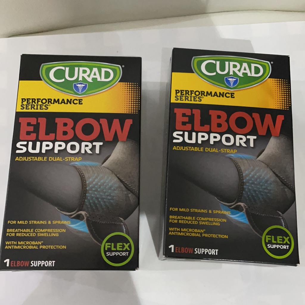 New 2 Curad Elbow Support
